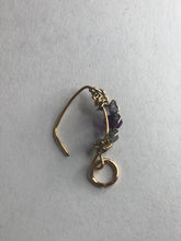 Load image into Gallery viewer, Amethyst Nose Ring